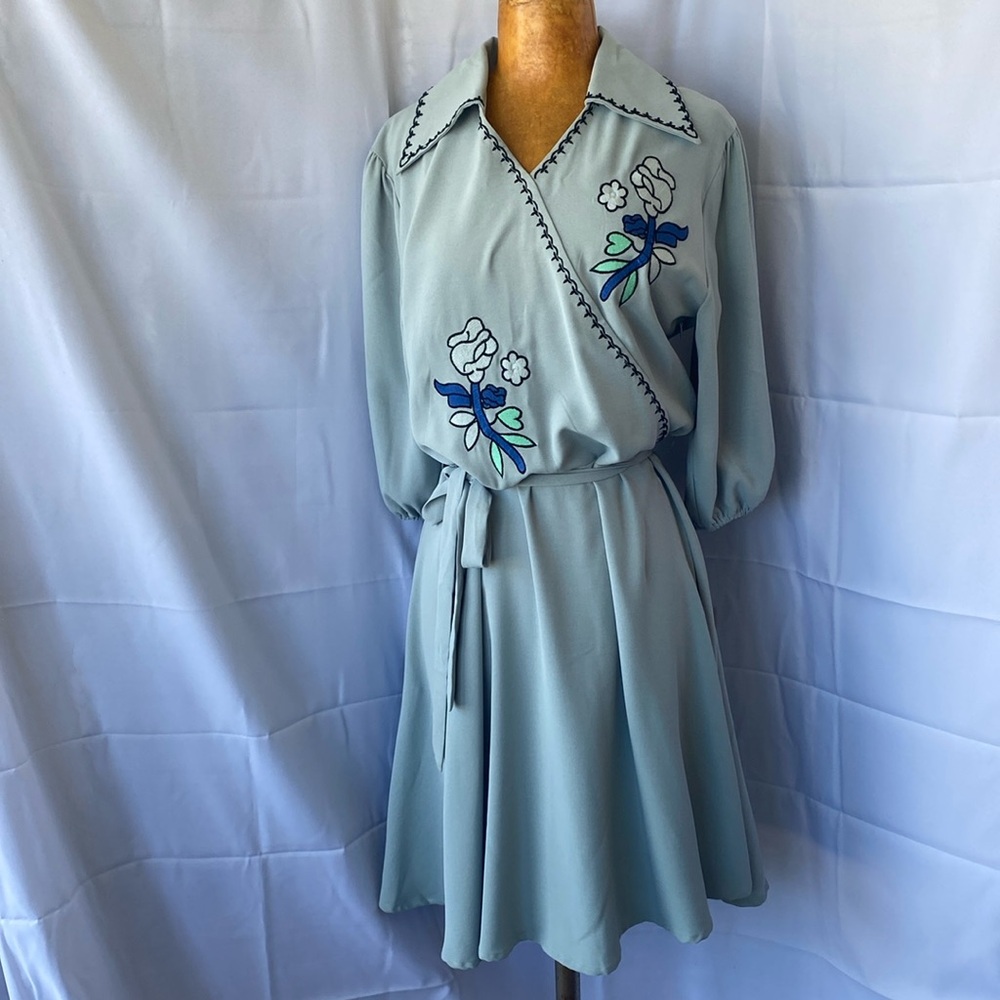 Vanilla light blue dress